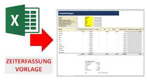Zeiterfassung Vorlage Fur Mitarbeiter In Excel I Excelpedia Youtube