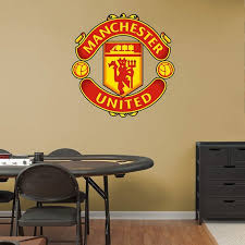We are supporters of the biggest club in the world and create custom l. Manchester United Logo Real Big Fathead