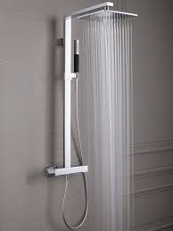 Une Colonne De Douche Avec Mitigeur Thermostatique Colonne De Douche Douche Robinetterie Douche