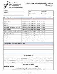Image Result For Pressure Washing Proposal Word Document Pressure Washing Cleaning Contracts Pressure
