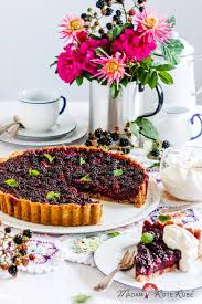Brombeer Tarte Mit Zimt Sahne Wild Vollwertig Honigsuss Und Lecker Lecker Rezepte Und Tarte