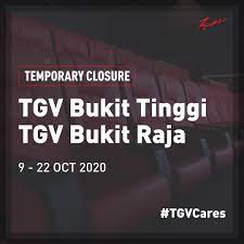 Tgv bukit raja has a total of 8 movie screens, featuring digital 2d & 3d options. Tgv Cinemas In Line With The Latest Announcement Facebook