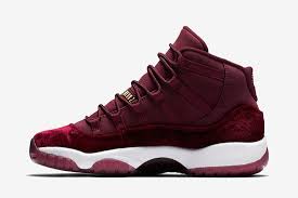 Air Jordan 11 Gg Heiress Red Velvet Air Jordans Velvet Shoes Retro Shoes