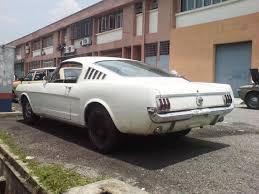 Gas 5.0l v8, rear wheel drive. Old Ford Mustang Fastback In Malaysia
