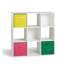 Compo Meuble De Rangement Contemporain Blanc Mat L 92 Cm