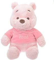 4 out of 5 stars. Amazon Com Winnie The Pooh Plush Toy Plush Bear Soft Cotton Pink Girl 8 Inch Packed In Dust Free And Sterile Vacuum Bags Toys Games