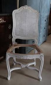 John Stephens Louis Xiv Style Dining Chair With Cane Back