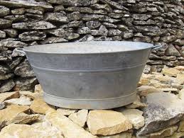 La Bassine En Zinc Coeur Tout Vert Bassine Zinc Antiquite Brocante Brocante
