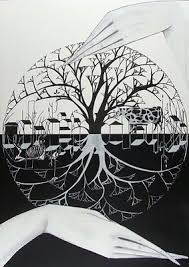 Eusapia De Gespiegelde Stad De Grot Van Plato Stad En Antwerpen