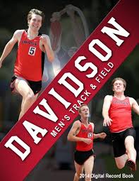 2014 Davidson Men's Track & Field Digital Record Book by Marc Gignac