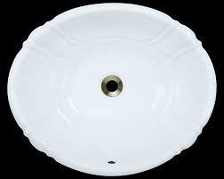 Variety is key when it comes to achieving the height of elegance in your home and that's why changie 1004w bathroom sink comes in an oval shape, to complement your bathroom style. O1815 White Vessel Drop In Porcelain Sink