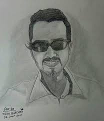 Drawing baahubali ( prabhas ) realistic sketch. Tinku Badshah Bb Ki Vine Sketch Tinkubadshahtheartlover