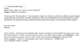 Donation thank you letters samples. 20 Engaging Ideas For Donation Thank You Letters