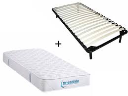 Maybe you would like to learn more about one of these? Cadre Lattes Matelas Ressorts Ensaches Prestige 90 X 200 Cm