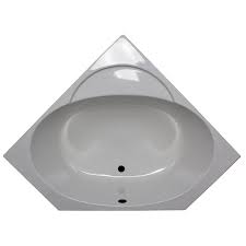 Tub is meant to be installed in a corner, using 54.5 in. 7 Best Small Bathtubs For Small Bathrooms 2021 Reviews Sensible Digs