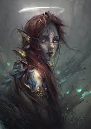 Hayla Portrait 01 Le Vuong On Artstation At Https Www Artstation Com Artwork Bzeql Fantasy Inspiration Character Art Fantasy Art