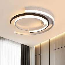 Not so long ago, you might only see crystal chandeliers in a formal dining room or foyer, they are now commonly featured in bedrooms, kitchens, and bathrooms. Modern Led Ceiling Lights Decorstar Home Decor