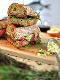 Roastbeef Sandwich Stilettos Sprouts Roastbeef Lebensmittel Essen Einfache Gerichte