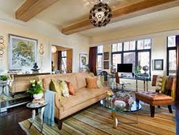 It consists of 1 sofa and two flanking armchairs all oriented toward a tv. Floor Planning A Small Living Room Hgtv