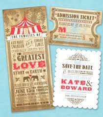 Circus Themed Wedding Invitations Circus Wedding Theme Circus Wedding Carnival Wedding Invitations