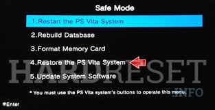 A complete guide to ps vita (tv) custom firmware, from stock to ensō. Hard Reset Sony Playstation Vita 3g How To Hardreset Info