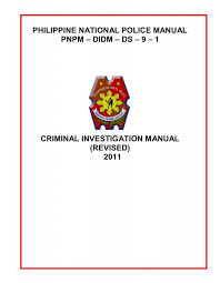 PHILIPPINE NATIONAL POLICE MANUAL PNPM – DIDM – DS – 9 ...