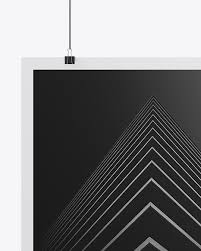 And with this collection of the best free poster designs, you can immediately see your creations in. Paper Poster Mockup In Stationery Mockups On Yellow Images Object Mockups