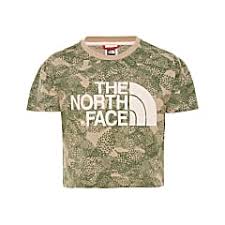 Buy The North Face Girls Cropped S S Tee Dune Beige Super