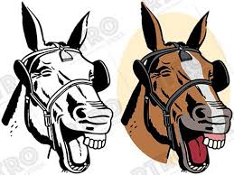 A Cartoon Of A Laughing Horse S Head Vintage Retro Clipart Clip Art Horse Cartoon Laughing Horse Cartoon Download cartoon horse images and photos.