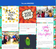 No trees were lost in the process of building our thank you ecards. 6 Great Ideas For Teacher Appreciation Week Beyond Kudoboard Blog