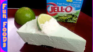 The texture of this pie changes dramatically when allowed to cool. No Bake Key Lime Pie Low Calorie Dessert Youtube