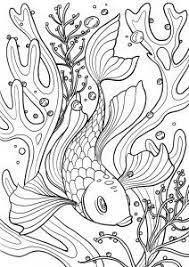 coloriage de poisson premiere partie animal coloring pages fish page tgv