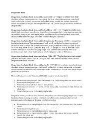 Penilaian kesehatan bank merupakan penilaian terhadap kemampuan bank. Doc Pengertian Bank Pengertian Kesehatan Bank Suci Agista Academia Edu