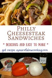 The next day we had the cheese steak in a bowl with cheese, lettuce, tomatoes and pickles. Crockpot Philly Cheesesteak Sandwiches A Year Of Slow Cooking