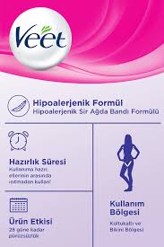 Veet Pure Hipoalerjenik 20 Li Agda Bandi 20 Li Yuz Agda Bandi 16 Li Bikini Koltuk Alti Agda Bandi Trendyol