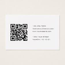 Black And White Qr Code Consultant Business Card Zazzle Com In 2020 Qr Code Business Card Minimalist Business Cards Consultant Business