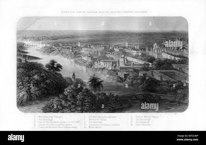 Kaiser bagh , lucknow , india Black and White Stock Photos & Images - Alamy