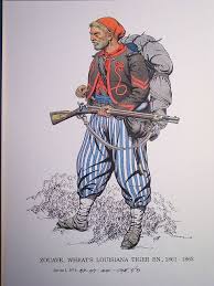 Acw Confederate Reb Infantry Zouave Louisiana Tiger Battalion By George Woodhouse Civil War Artwork Civil War Art American Civil War