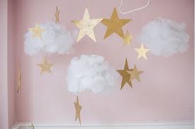 Feb 21 2020 mobile nähen anleitung babyzimmer dekorieren graue sterne wolken und mond babyzimmer dekoideen stay safe and healthy. Mobile Basteln Anleitung Und Inspirationen Brigitte De
