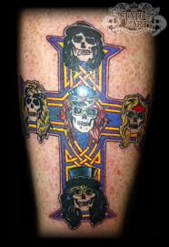 He is best known for being the lead vocalist and lyricist of th. Guns N Roses By State Of Art Tattoo On Deviantart