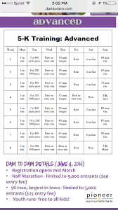 Advanced 5k Training Plan Running Training Plan 5k Training Plan Training Plan