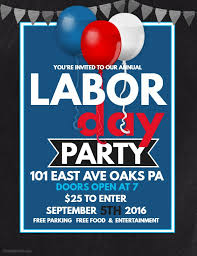 Labor Day Party Poster Click On The Image To Customize On Postermywall Design Your Own Poster Party Poster Social Media Graphics