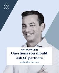 Two questions every founder should ask their investors: 1️⃣ Where does your  capital come from? 2️⃣ Can I speak to founders you've worked with? Bessemer  Partner Alex Ferrara says these simple questions