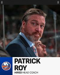 The New York Islanders have named Patrick Roy as their new head coach. 🟠🔵