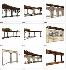Sketchup 3d Models 9 Types Of Landscape Gallery Sketchup Models V 2 Sketchup Model 3d Model Architecture Interior Design Drawings