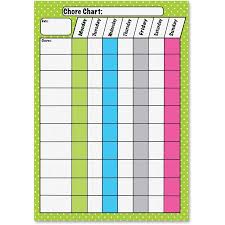 Ashley Ash10089 Magnetic Dry Erase Chore Chart 1 Set Multicolor