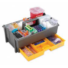 Identify the equipment on the phlebotomy tray. Phlebotomy Supplies Pulmolab Com