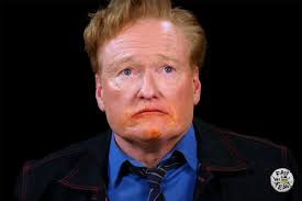 Conan O'Brien's 'Hot Ones' interview is 25 minutes of controlled chaos that  has to rank among the craziest — and best — episodes to date. bit.ly/3VZy8Qb