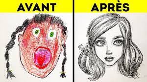 Ensuite, il faut faire un creux pour son dos. 23 Conseils De Dessin Faciles Pour Les Debutants Youtube