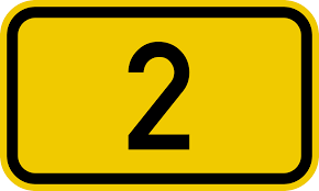 File:Bundesstraße 2 number.svg - Wikipedia